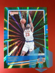 2020-21 Panini Donruss Holo Green Laser Mitchell Robinson #162 New York Knicks